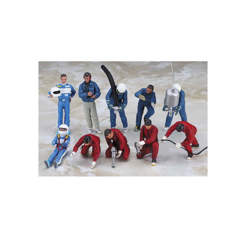 Maquette de voiture en plastique Figurines Course (10) 1/24