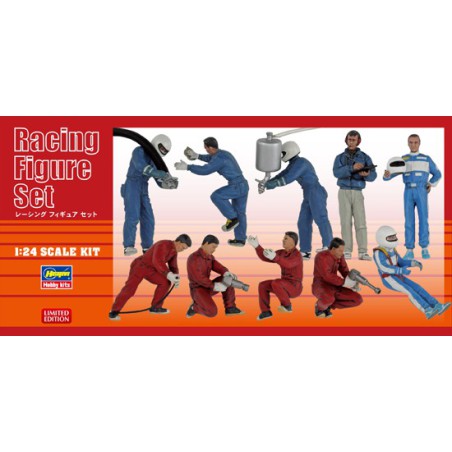 Plastic car model Race figurines (10) 1/24 | Scientific-MHD