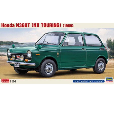 Maquette de voiture en plastique HONDA N360T 1/24