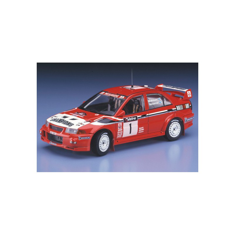 Maquette de voiture en plastique Lancer EVO VI 1999 1/24