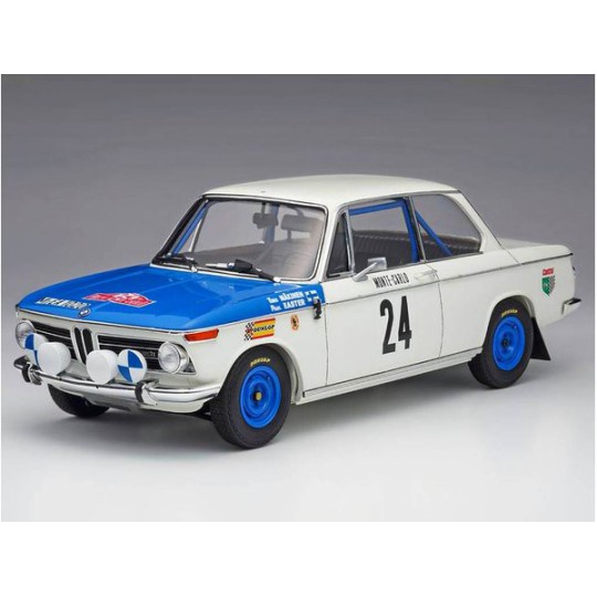 Maquette de voiture en plastique BMW 2002ti 1969 Monte Carlo 1/24 Maquette de voiture en plastique BMW 2002ti 1969 Monte Carlo 1/24