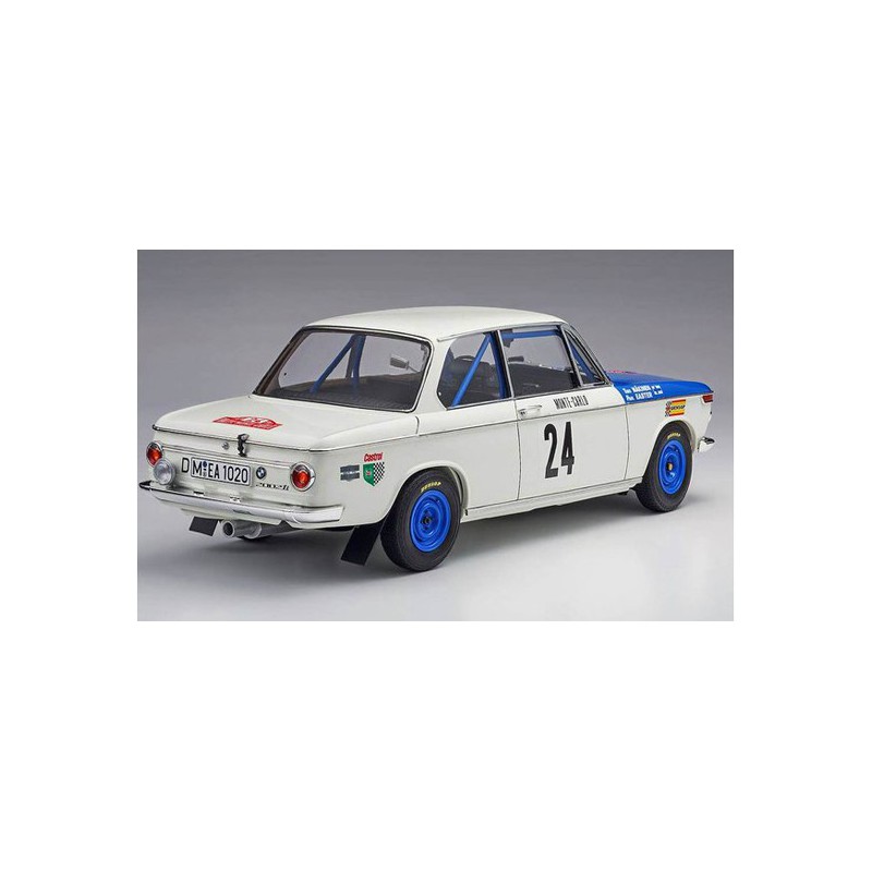 Maquette de voiture en plastique BMW 2002ti 1969 Monte Carlo 1/24