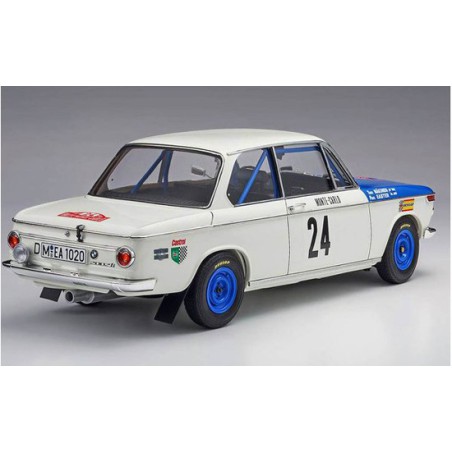 Maquette de voiture en plastique BMW 2002ti 1969 Monte Carlo 1/24