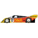 Maquette de voiture en plastique SHELL PORSCHE 962C 1/24