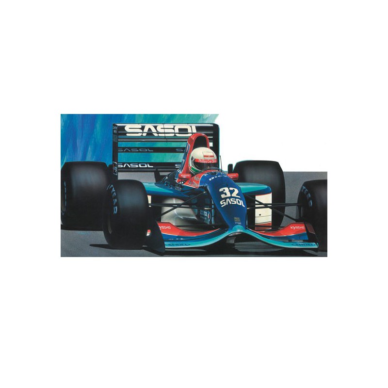 Maquette de voiture en plastique JORDAN 192 1/24