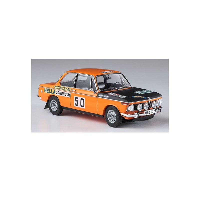 Maquette de voiture en plastique BMW 2002 ti SWEDISH Rally