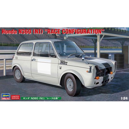 Maquette de voiture en plastique Honda N360 (N I) 1/24