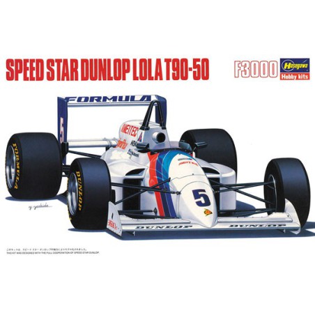 Maquette de voiture en plastique Speed Star DUNLOP LOLA T90-50 1/24
