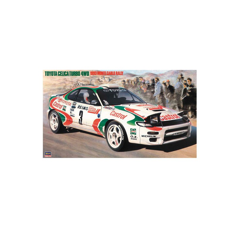 Maquette de voiture en plastique Toyota Celica Turbo 1/24