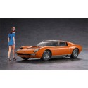 Maquette de voiture en plastique LAMBORGHINI MIURA 1/24