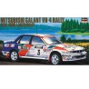 Maquette de voiture en plastique MITSUB. GALANT RALLY 1/24