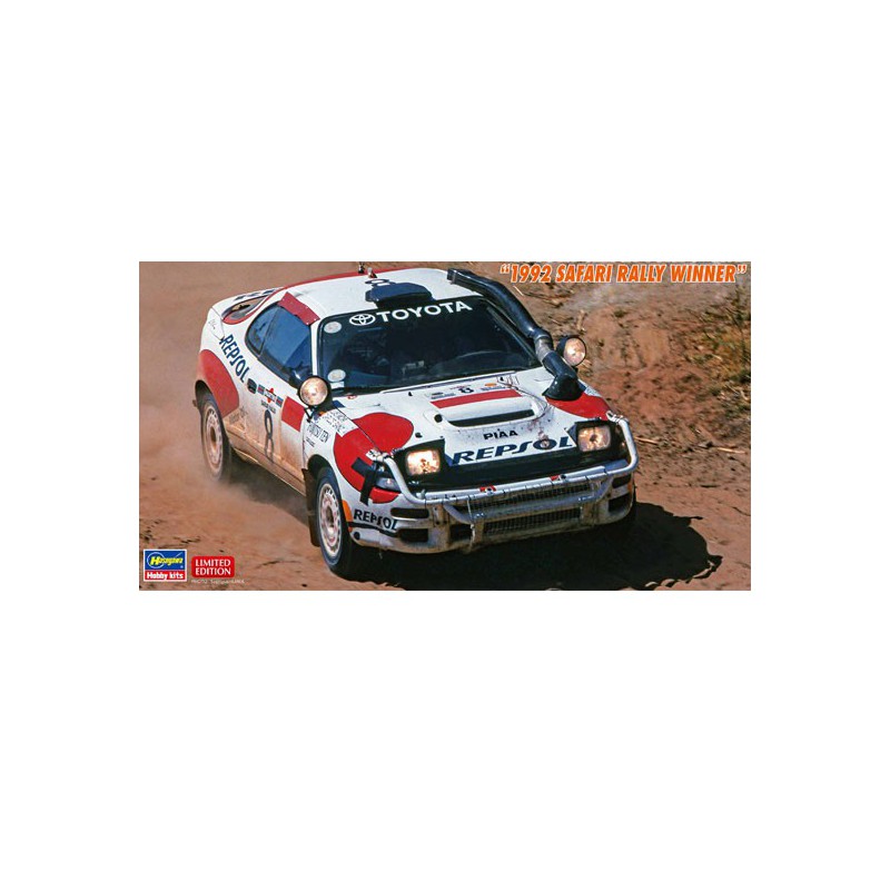 Maquette de voiture en plastique TOYOTA CELICA TURBO 4WD 1/24