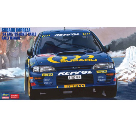 Maquette de voiture en plastique SUBARU IMPREZA ’94 1/24