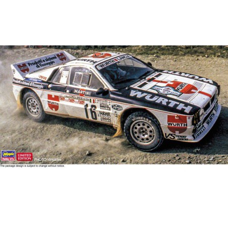 Maquette de voiture en plastique LANCIA 037 RALLY