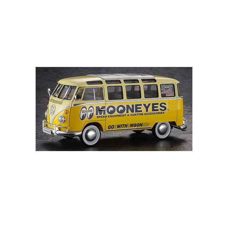 Maquette de voiture en plastique Volkswagen Type 2 Bus 1/24
