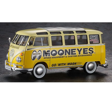 Maquette de voiture en plastique Volkswagen Type 2 Bus 1/24