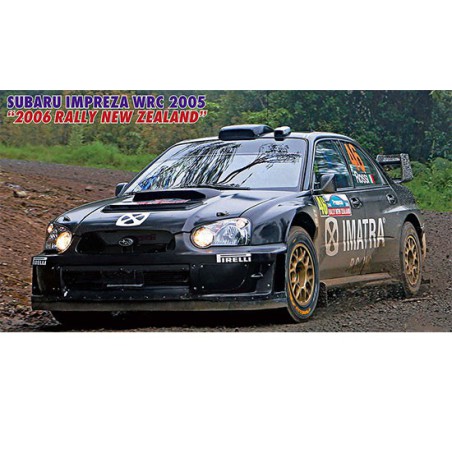 Maquette de voiture en plastique Subaru Impreza WRC 2005 1/24