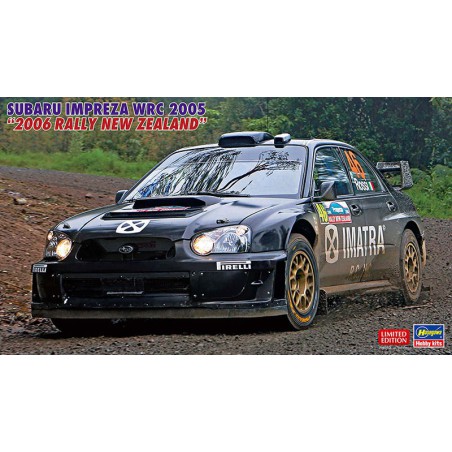 Maquette de voiture en plastique Subaru Impreza WRC 2005 1/24