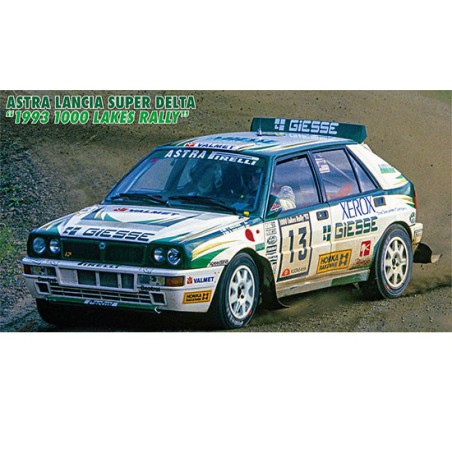 Maquette de voiture en plastique Astra Lancia Super Delta 1/24