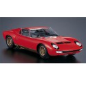 Maquette de voiture en plastique Lamborghini Miura P400 SV 1/24