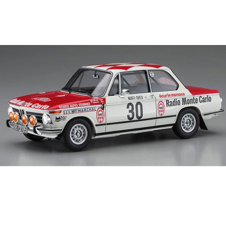 Maquette de voiture en plastique BMW 2002tii Monte Carlo 1/24