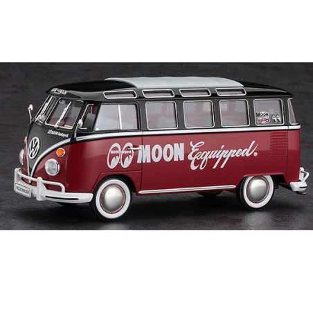 Maquette de voiture en plastique VW Combi Type 2 Bus Moon 1/24