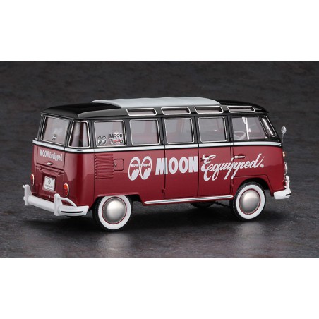 Maquette de voiture en plastique VW Combi Type 2 Bus Moon 1/24