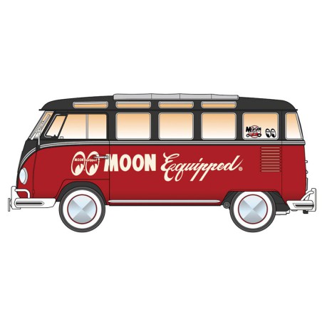 Maquette de voiture en plastique VW Combi Type 2 Bus Moon 1/24