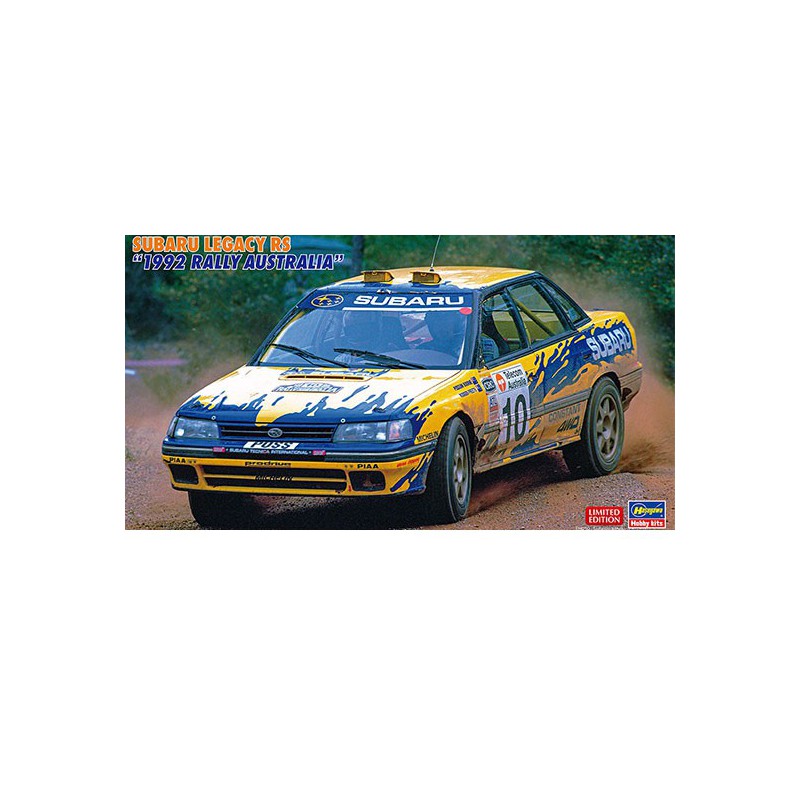 Maquette de voiture en plastique Subaru Legacy RS 1992 1/24