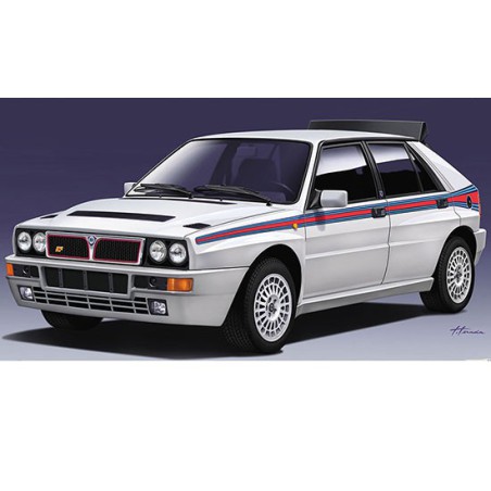 Lancia Delta HF EVO 1/24 plastic car cover | Scientific-MHD