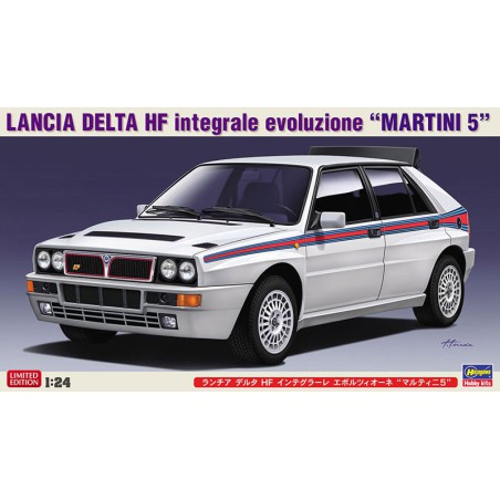Maquette de voiture en plastique Lancia Delta HF evo 1/24