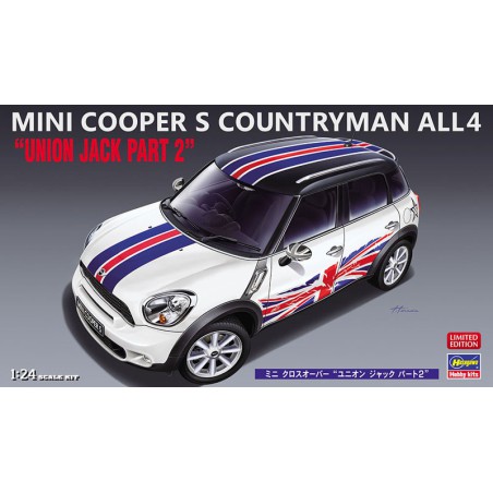 Maquette de voiture en plastique Cooper S Countryman 1/24