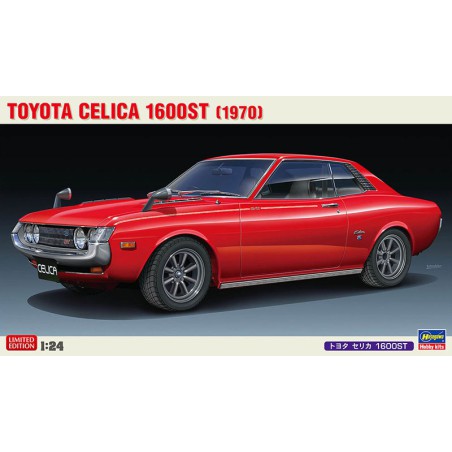 Maquette de voiture en plastique Toyota Celica 1600ST 1970 1/24