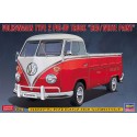 Maquette de voiture en plastique VW Combi type 2 pick-up 1/24