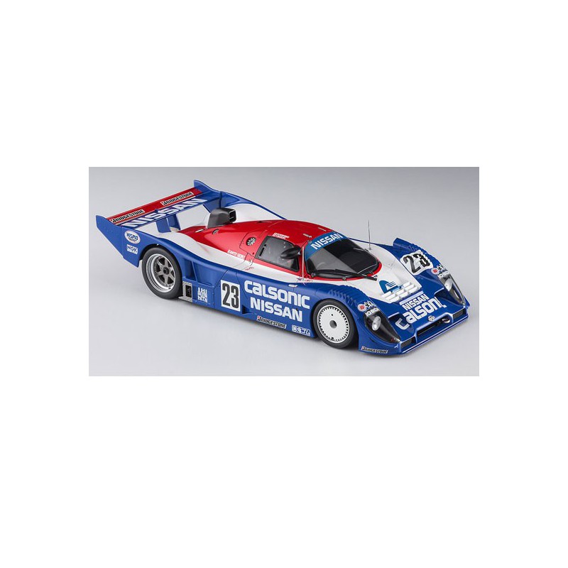 Maquette de voiture en plastique CALSONIC NISSAN R91CP 1/24