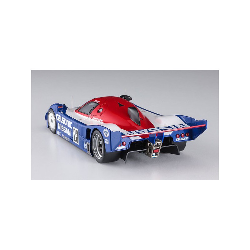 Maquette de voiture en plastique CALSONIC NISSAN R91CP 1/24