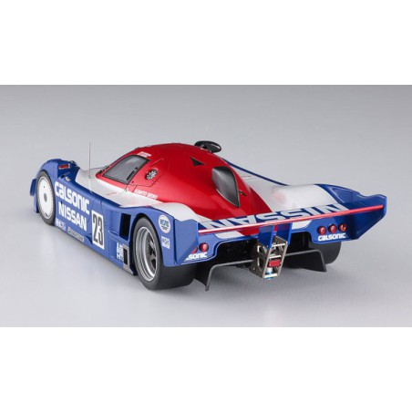 Maquette de voiture en plastique CALSONIC NISSAN R91CP 1/24