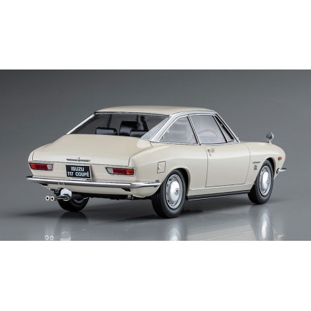 Maquette de voiture en plastique Isuzu 117 coupé 1968 1/24