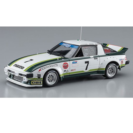 Maquette de voiture en plastique Mazda Savanna RX-7 Daytona 79 1/24