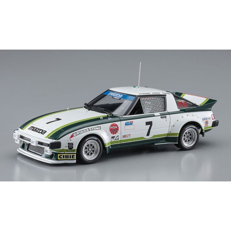 Maquette de voiture en plastique Mazda Savanna RX-7 Daytona 79 1/24