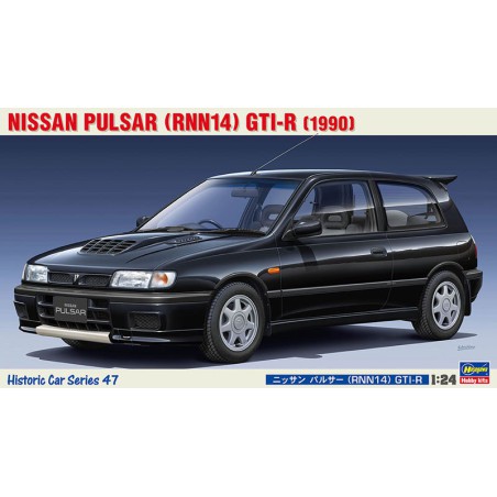Maquette de voiture en plastique Nissan Pulsar RNN14 GTI-R 1/24