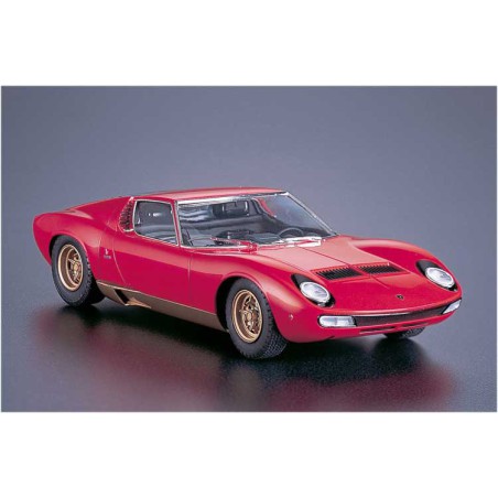 Maquette de voiture en plastique HC 13 LAMBORGHINI Miura 1/24