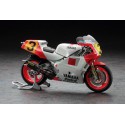 Maquette de moto en plastique YAMAHA YZR500 1988 1/12