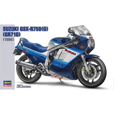 Suzuki GSX-R750 Kunststoffmotorradmodell (G) 1/12 | Scientific-MHD