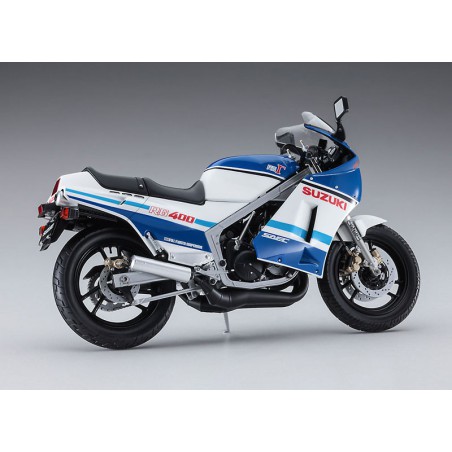 Maquette de moto en plastique SUZUKI RG400 Gamma 1/12