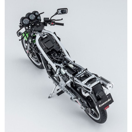 Maquette de moto en plastique Kawasaki KR250 (KR250A) 1/12