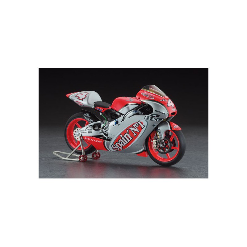 Maquette de moto en plastique HONDA GRESINI 1/12