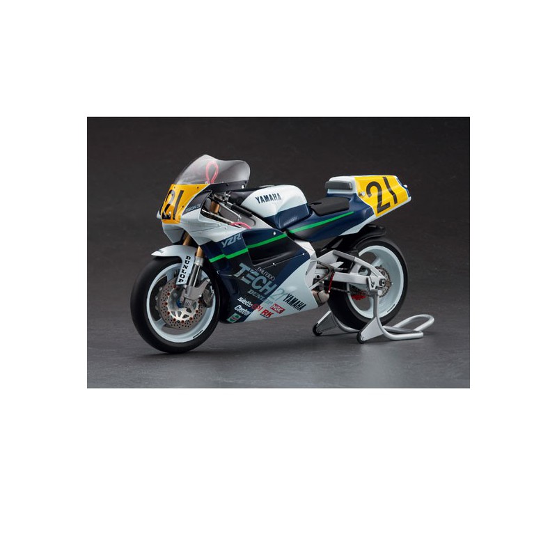 Maquette de moto en plastique YZR500 Tech 21 1989 1/12