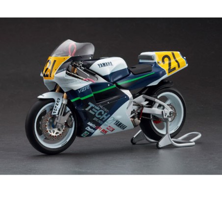 Maquette de moto en plastique YZR500 Tech 21 1989 1/12