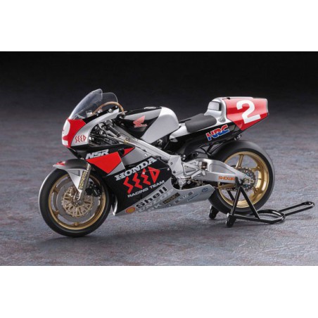 Maquette de moto en plastique Honda NSR500 1989 SEED RACING 1/12